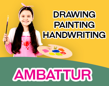 drawing Painting Handwriting classes for kids near to me Ambattur