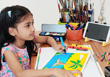 Online Painting Classes for kids and Adults in chennai, Tamilnadu, India